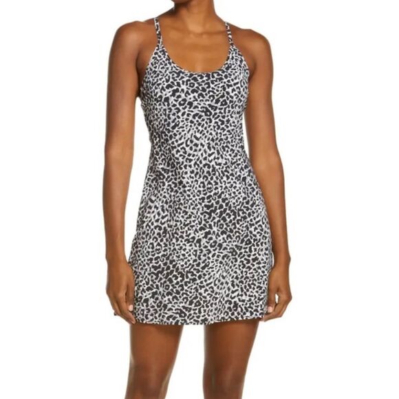 Outdoor Voices Snow Leopard Active Dress - Picture 1 of 7